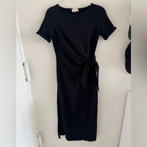 Sezane Pippa dress in black - Picture 3 of 7